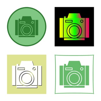 Photo Camera Vector Icon