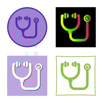 Stethoscope Vector Icon