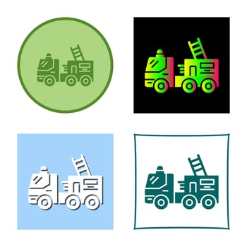 Fire Truck Vector Icon