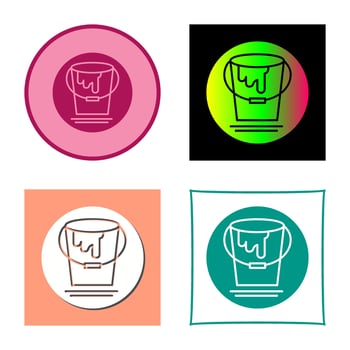 Paint Bucket Vector Icon