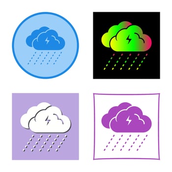 Rainy Day Vector Icon