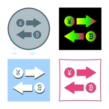 Exchange Vector Icon