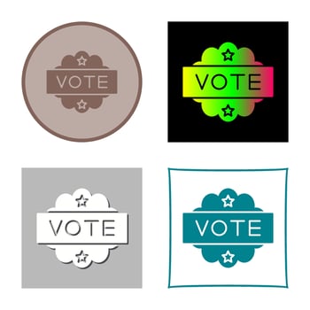 Vote Vector Icon