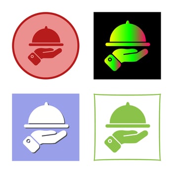 Waiter Vector Icon