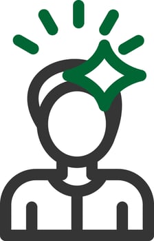 Suffering Creative Icon Design vector