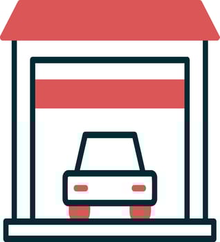 Garage Vector Icon