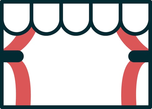 Stage Vector Icon