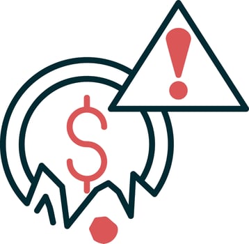 Insolvent Vector Icon