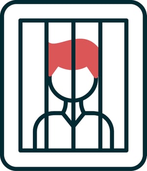 Prisoner Vector Icon
