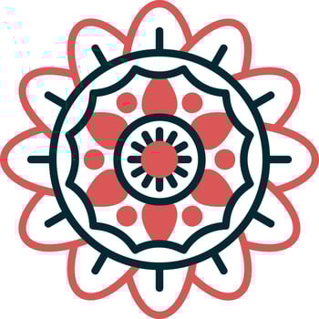 Mandala Vector Icon