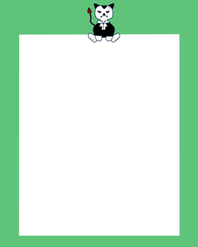 frame background with Halloween png