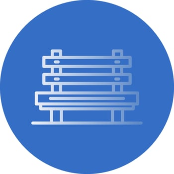 Bench Vector Icon Design