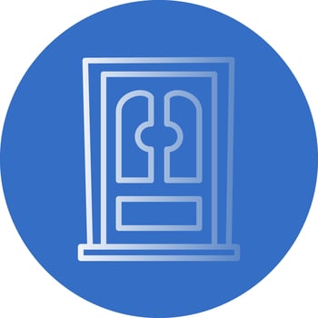 Door Vector Icon Design