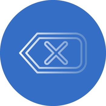 Delete Vector Icon Design