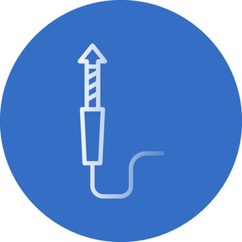 Audio jack Vector Icon Design