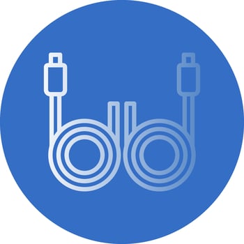 Cable Vector Icon Design