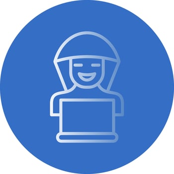Hacker Vector Icon Design
