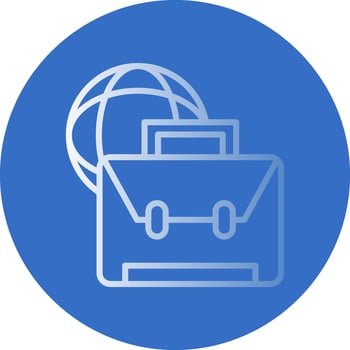 Briefcase Vector Icon Design
