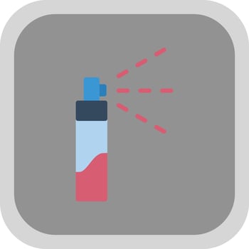 Hair Spray Vector Icon Design