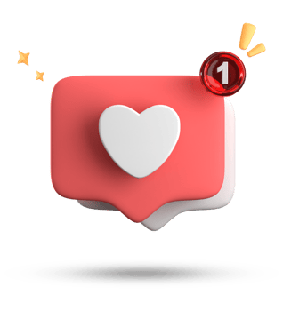 3d rendering of speech bubble love, 3D pastel pink purple chat icon set. Set of 3d speak bubble. png