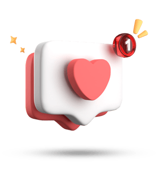 3d rendering of speech bubble love, 3D pastel pink purple chat icon set. Set of 3d speak bubble. png
