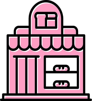 Bakery Shop Vector Icon