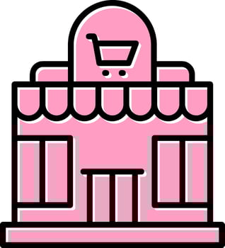 Supermarket Vector Icon