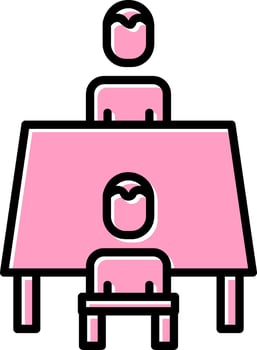 Interview Vector Icon