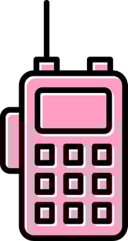 Walkie Talkie Vector Icon