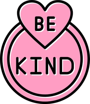 Be Kind Vector Icon
