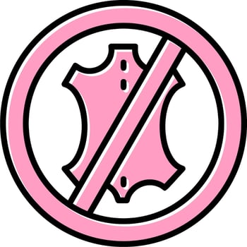 no leather Vector Icon