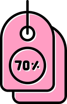 Disscount Tag Vector Icon