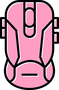 Wireless Mouse Vector Icon