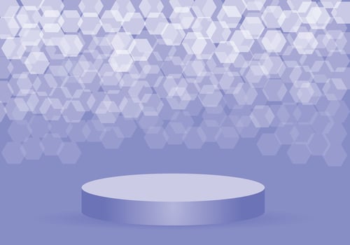 podium. Realistic 3D cylinder pedestal podium set . Minimal scene for products stage showcase, promotion display. Vector geometric forms in shadow