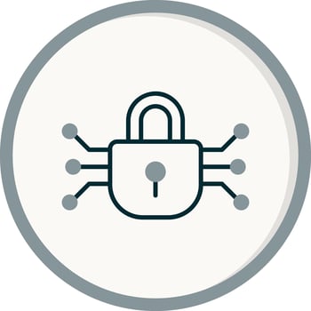 Data Encryption Vector Icon