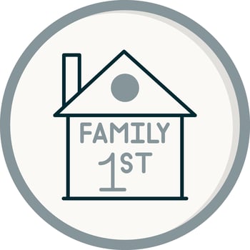 Family First Vector Icon