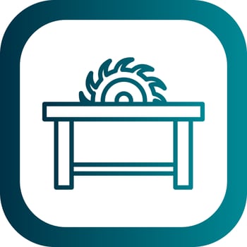 Sawmill Vector Icon Design