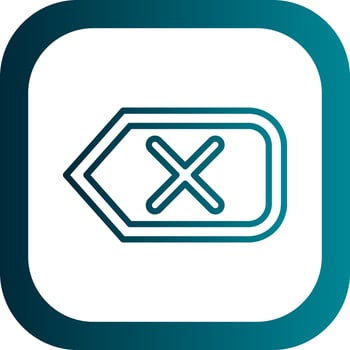 Delete Vector Icon Design