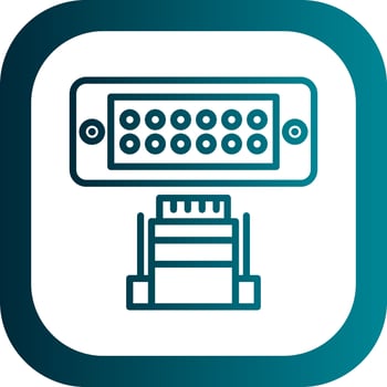 Vga Vector Icon Design