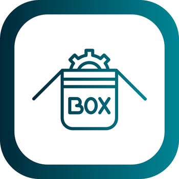 Box Vector Icon Design