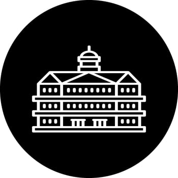 Royal Palace Vector Icon