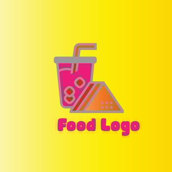 Food logo design vector