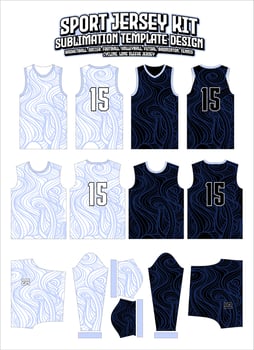 Swires Sports Jersey Design Sportswear Layout Template vector