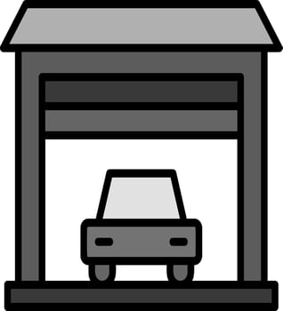 Garage Vector Icon