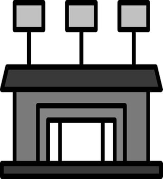 Stadium Vector Icon