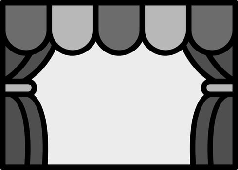 Stage Vector Icon