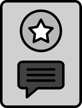 Greeting Vector Icon