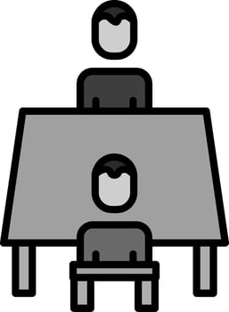 Interview Vector Icon