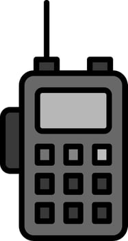 Walkie Talkie Vector Icon