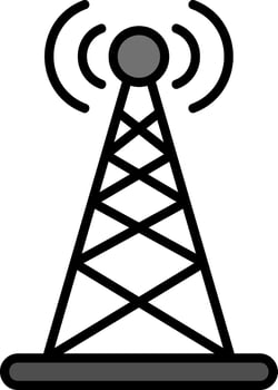 Broadcast Vector Icon